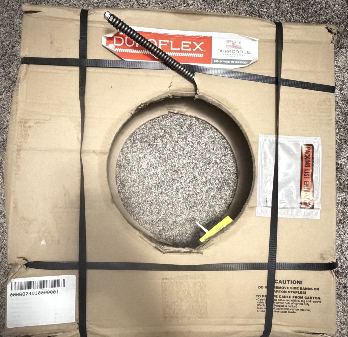 1/2 x 75′ CC50075HD Duracable Drain Cable