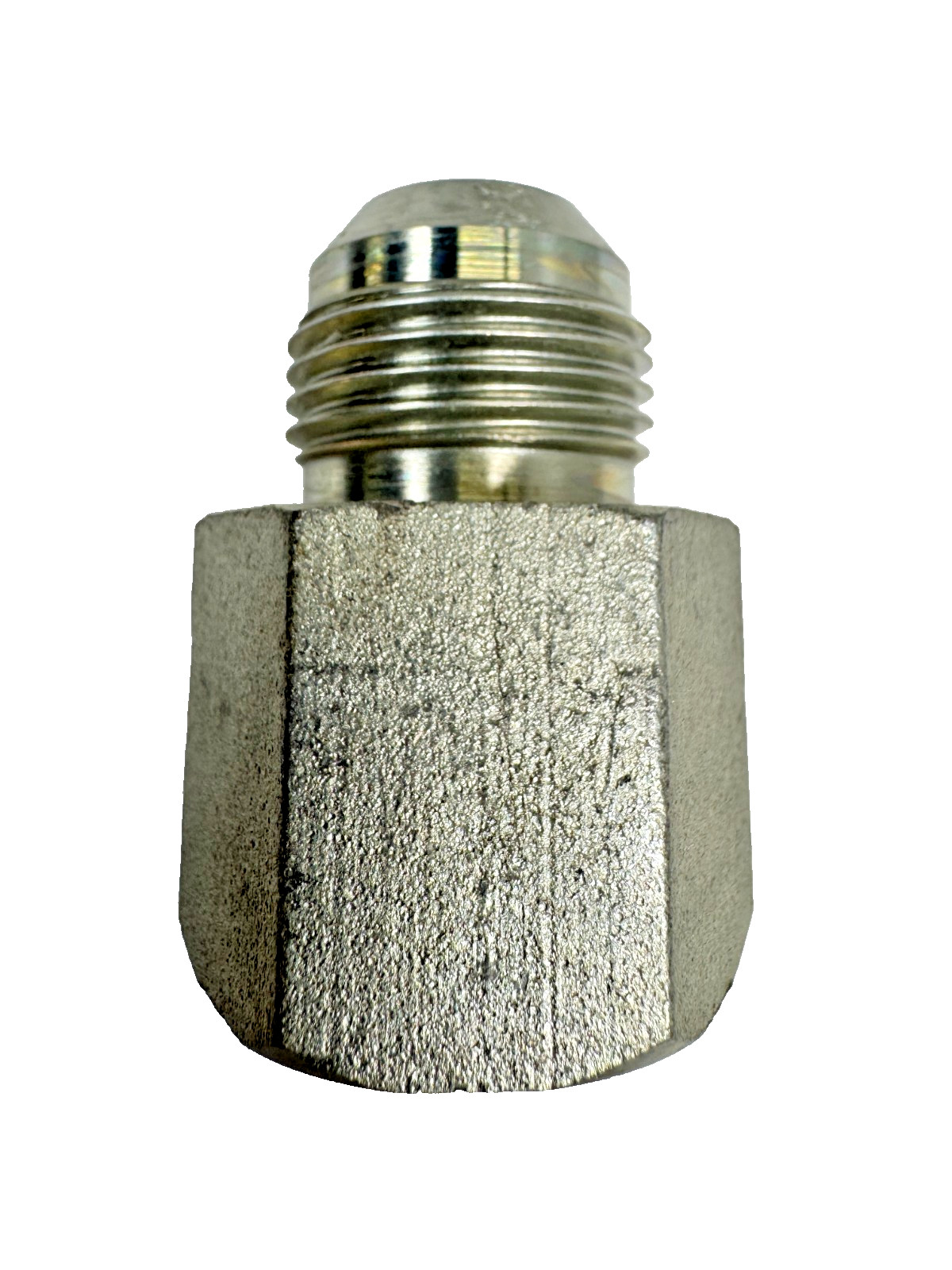 Hydraulic Hose Adapter Fitting 3/4″ Female NPT x 3/4″ Male JIC Flare, Plated