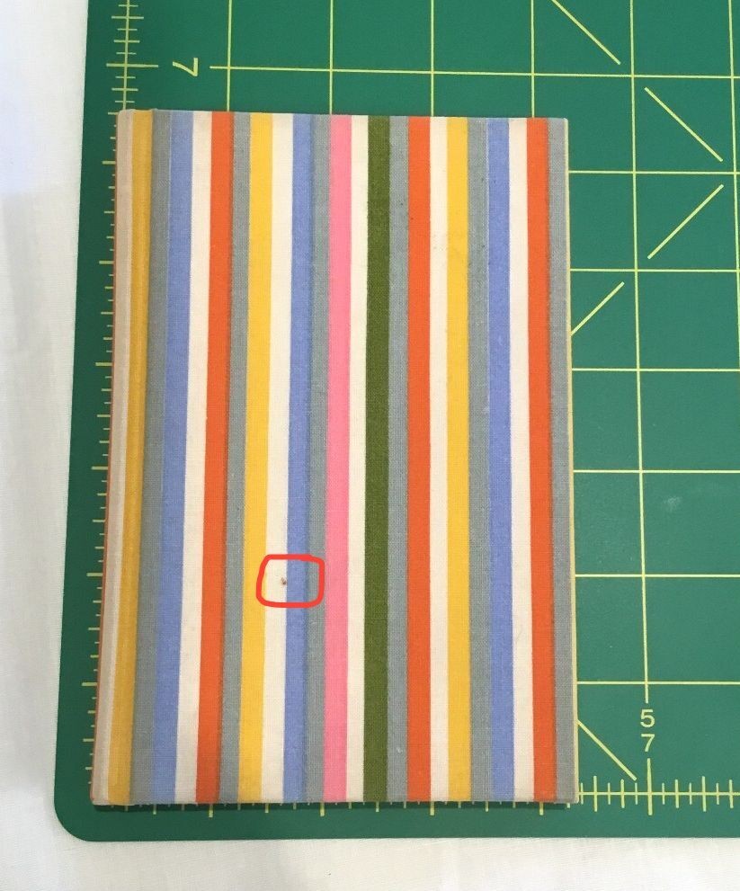 Anything Book Multi Color Striped Notebook