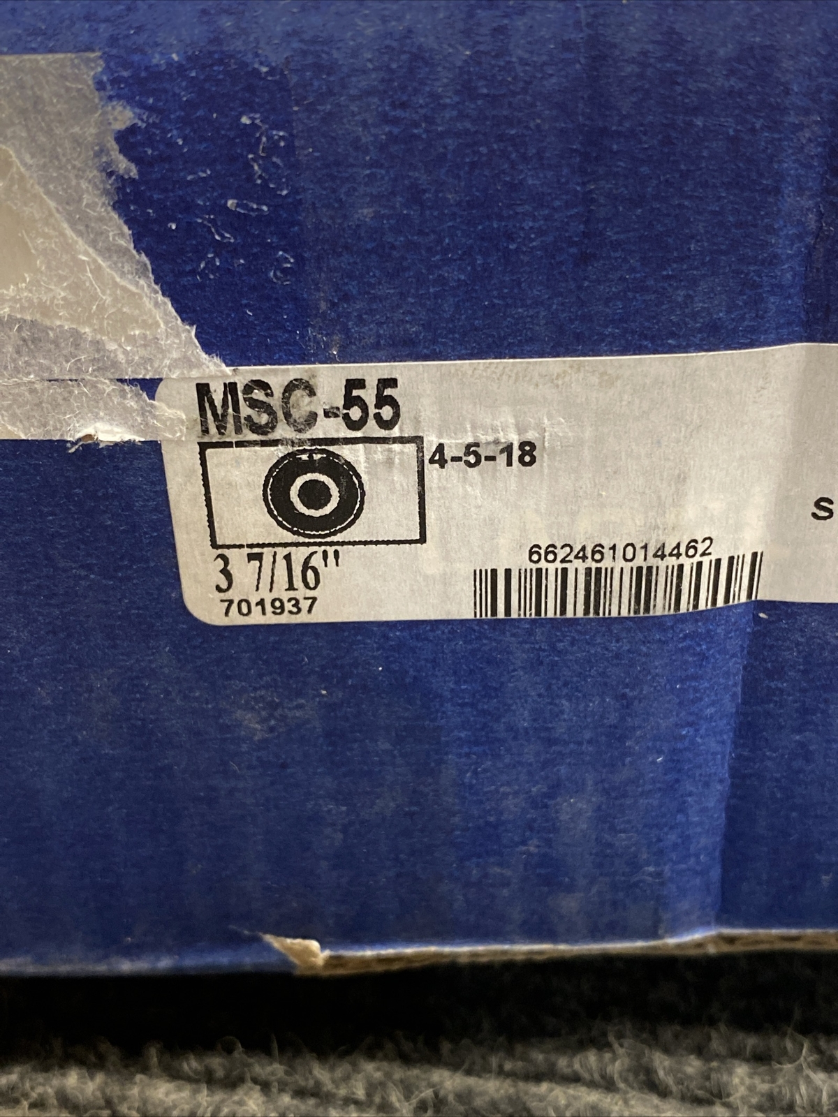 NOS Sealmaster MSC-55 3-7/16″ Bearing Cartridge