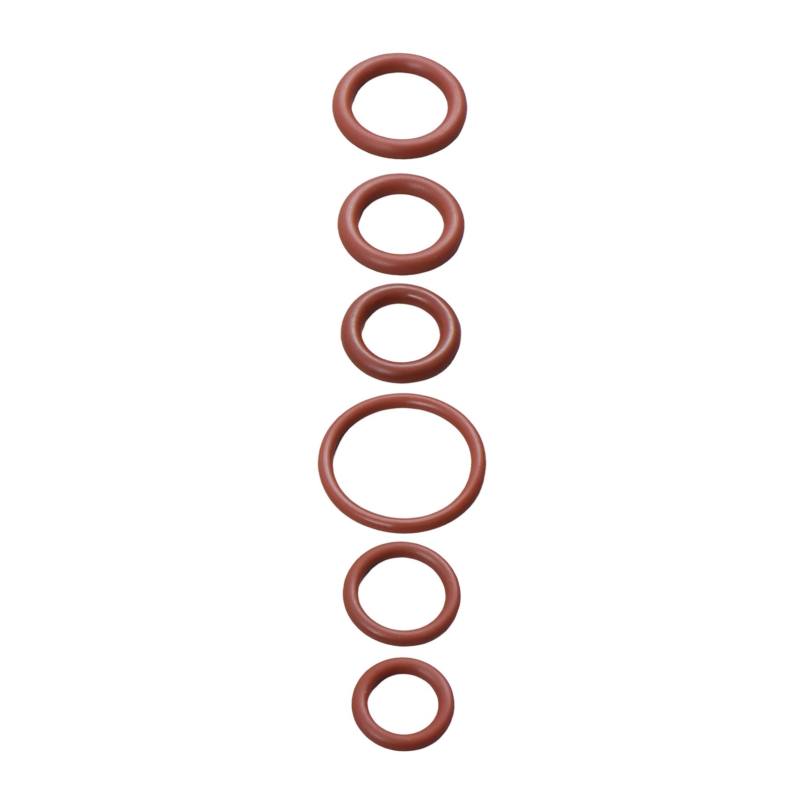 180 Pcs O-Ring Brown Metric FKM O-Ring Kit Fit High Heat Applications with Box