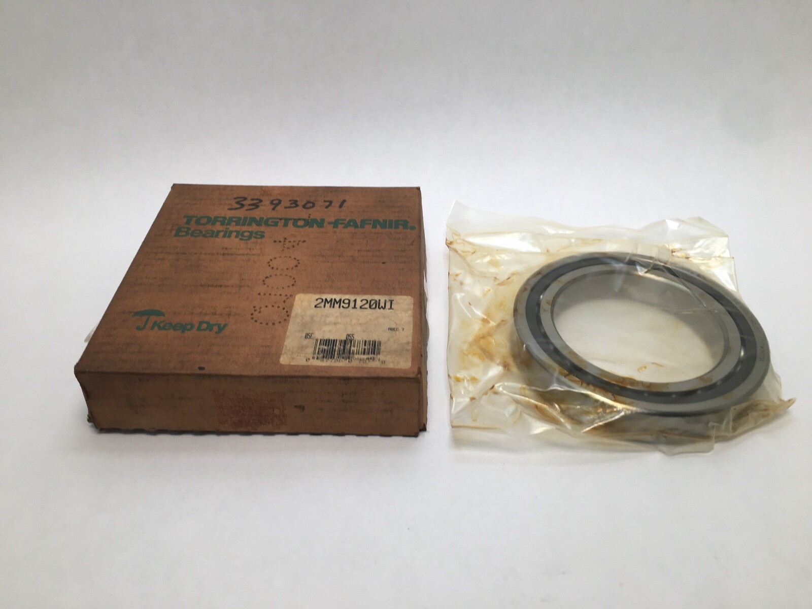 Fafnir 2MM9120WI Angular Bearing 100x150x24mm 2MM-9120-WI 7020 USA
