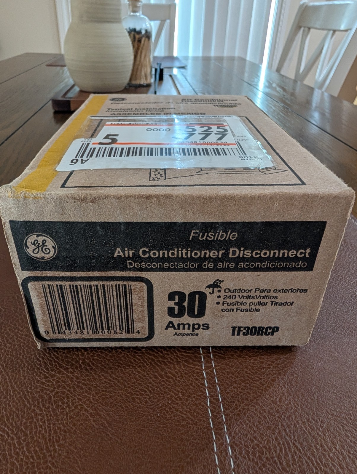 Genuine GE Air Conditioner Disconnect TF30RCP 30 Amps Fusible NEW Boxed
