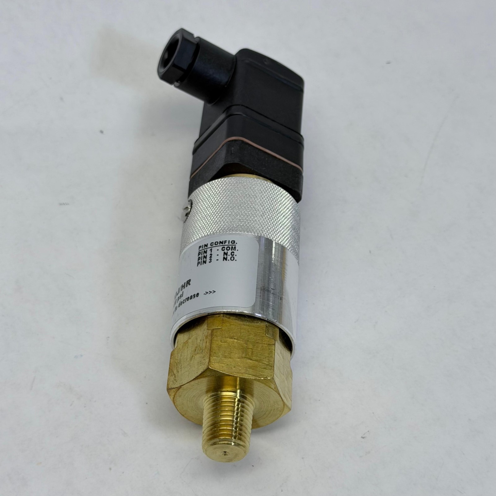NASON CD-1C8-6000J/HR ADJUSTABLE HIGH PRESSURE SWITCH ADJ-RANGE 2400 – 7500PSI
