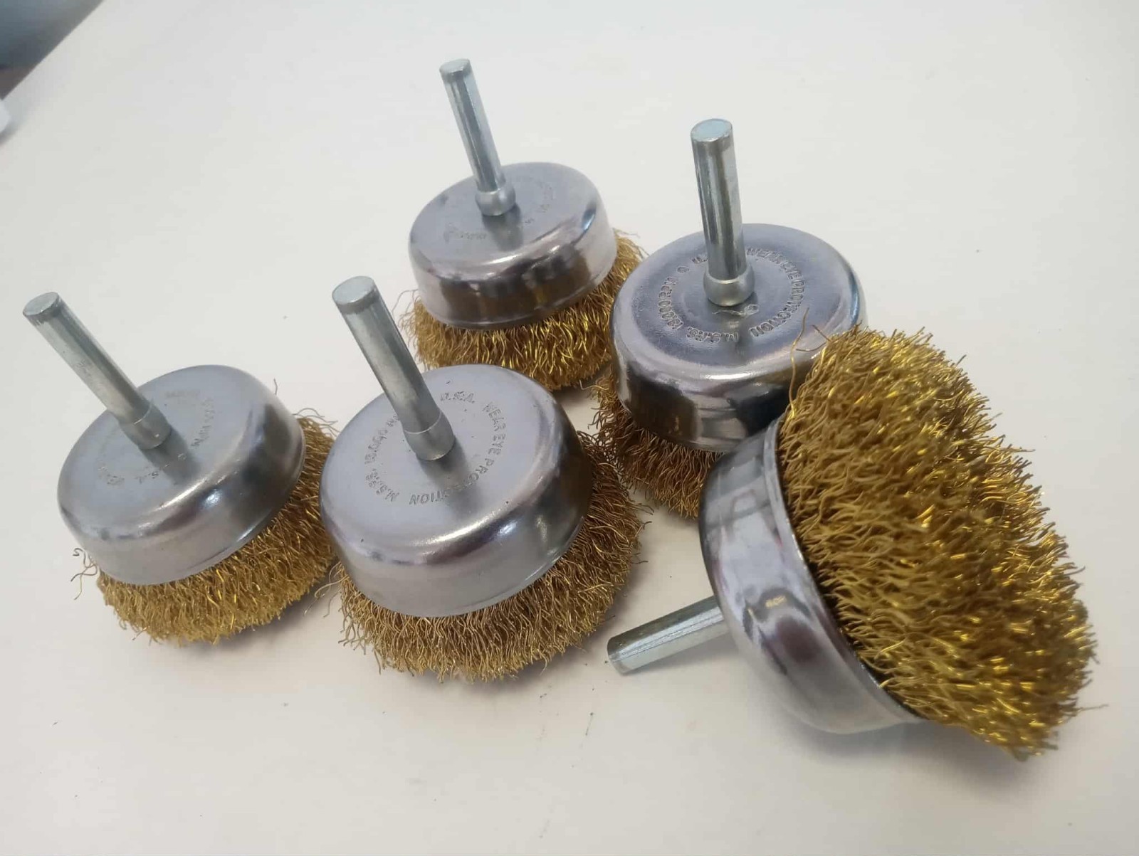 PPE BRASS CLEANING BRUSHES BRASS CUP BRUSHES 1-3/4″X 3/4″X1/4″ 0.12 13.000MRPS