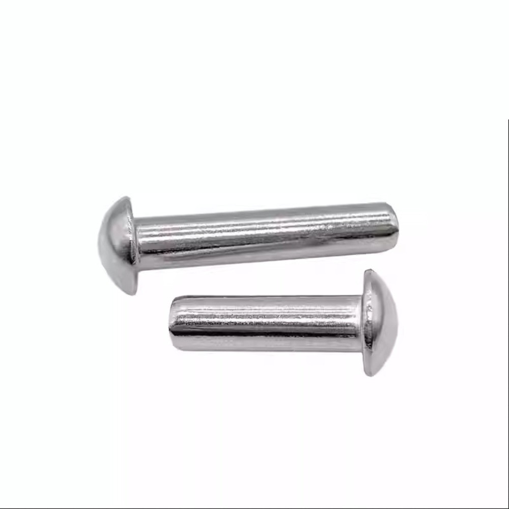304 Stainless Steel Round Head Rivets M0.8 M1 M1.2 M1.4 M1.6 M2 M2.5