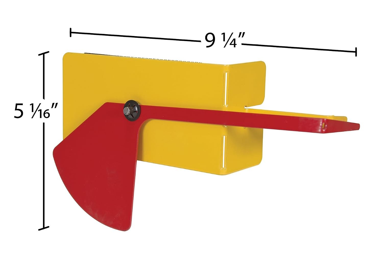 FRK-LVL Steel Fork Truck Level 9-1/4 in. x 2-5/8 in. x 5-1/16 in. Yellow/Red