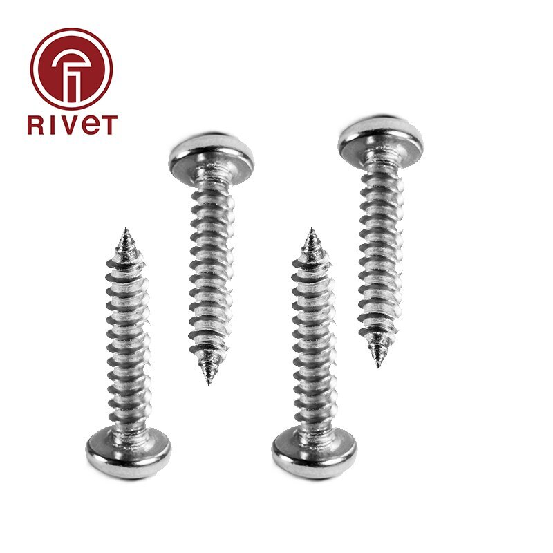 316 A4-70 Phillips Pan Round Head Self Tapping Wood Screw GB845 DIN EN ISO 7049