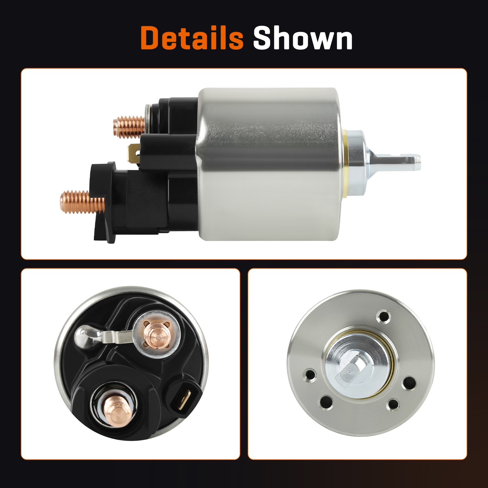 Starter Solenoid Switch 12V for Acura CL 96-97 Honda Accord Odyssey 31210PAAA02