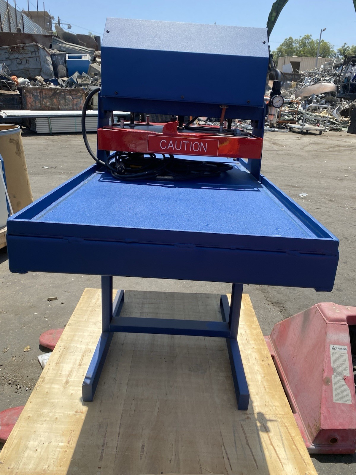 Commercial Dual Station Pneumatic Heat Press Geo Knight Style 110/120V 20A
