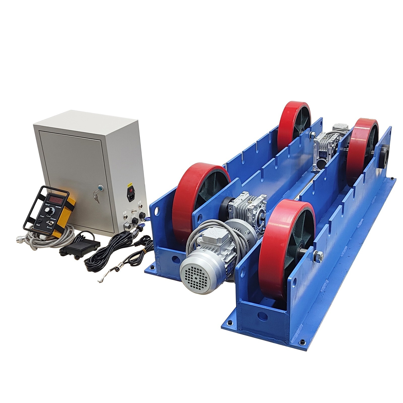 6600LB/3T Welding Positioner Rotary Tank Turning Rolls Linkage Roller Dual Motor