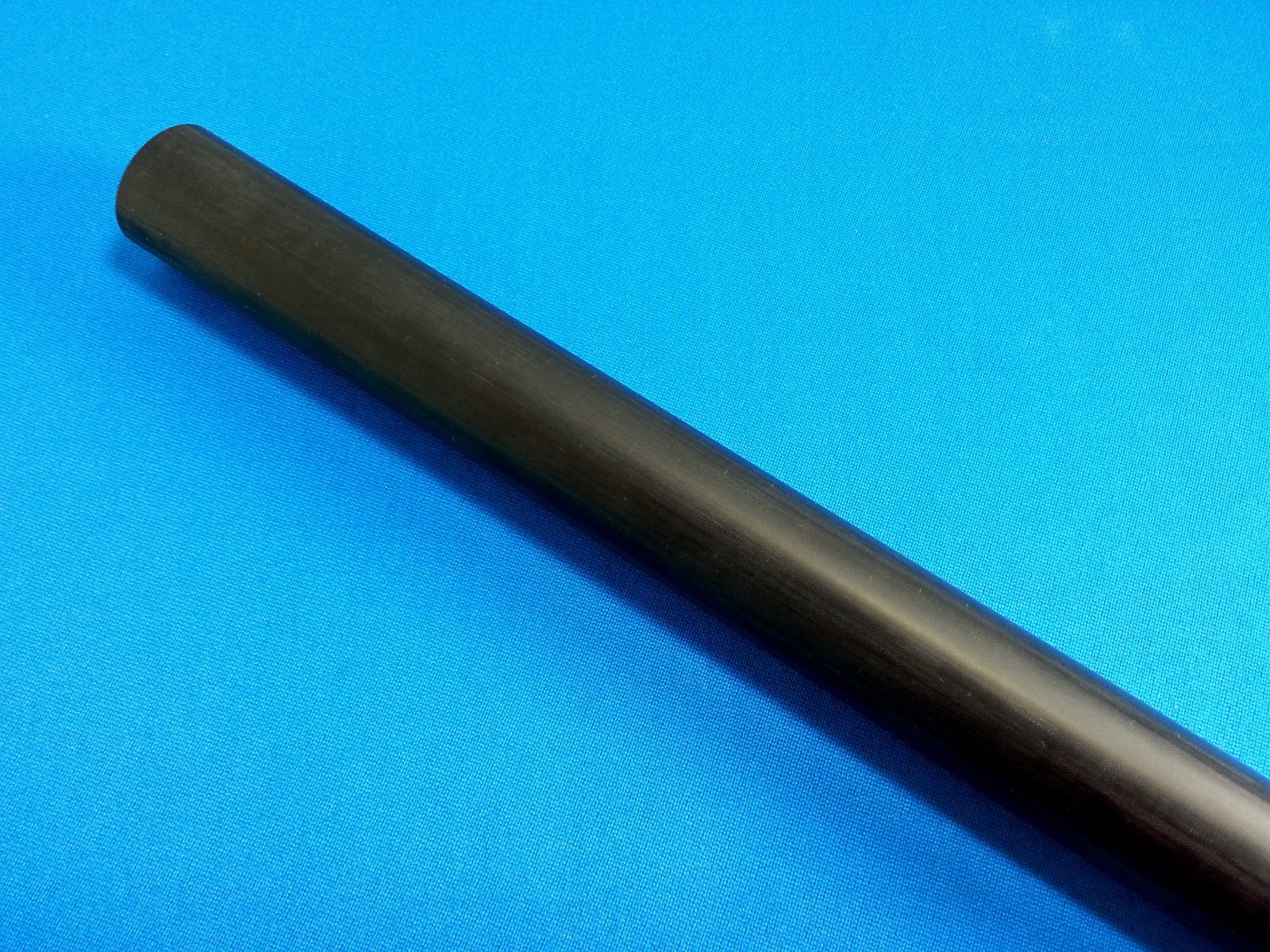 1 Pc. 12″ Double Black® Linen Phenolic Micarta .562″ Diameter Rod Pool Ferrule