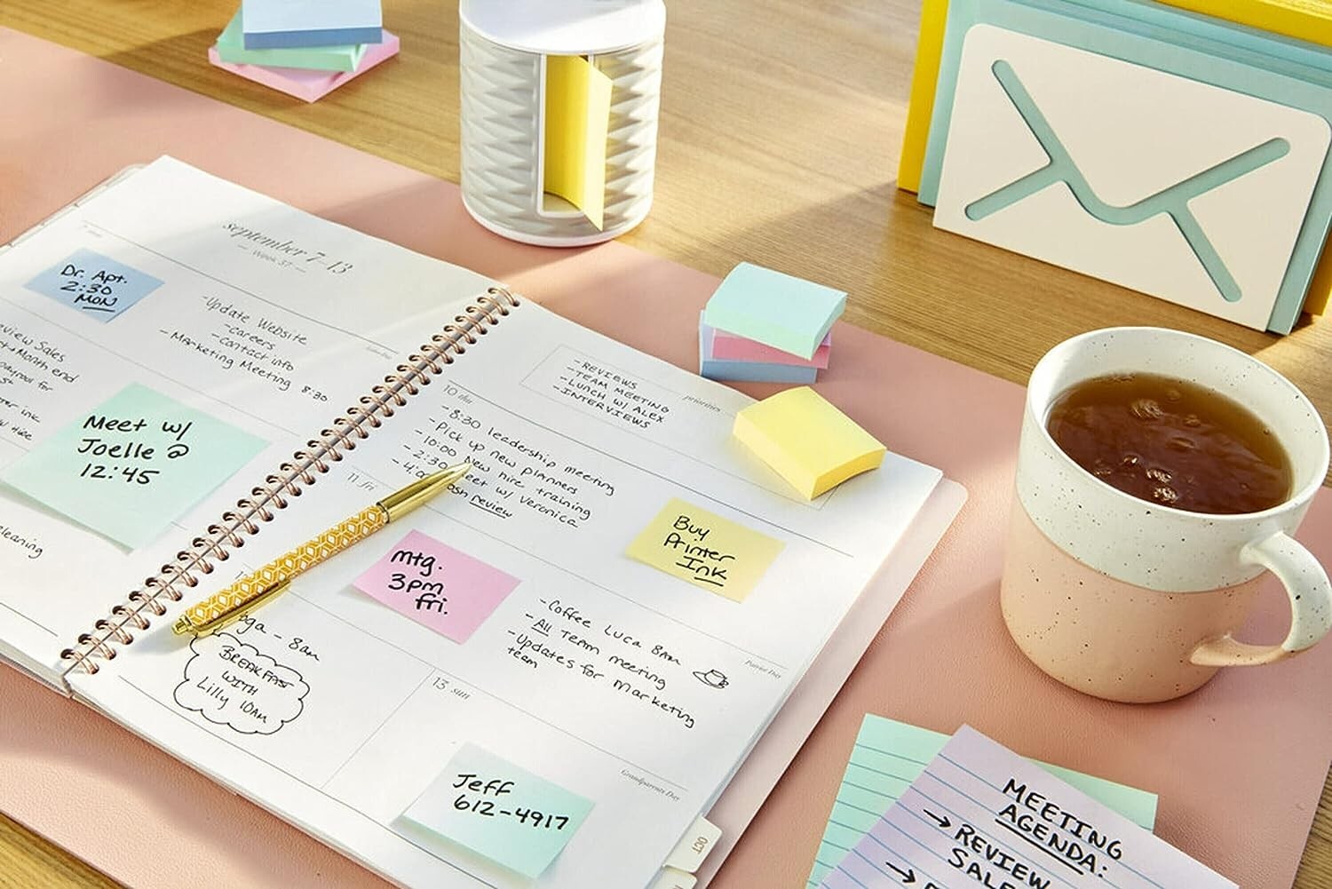 Post-it Mini Notes 1 3/8 x 1 7/8 in 24 Pads The Original Post-it Note