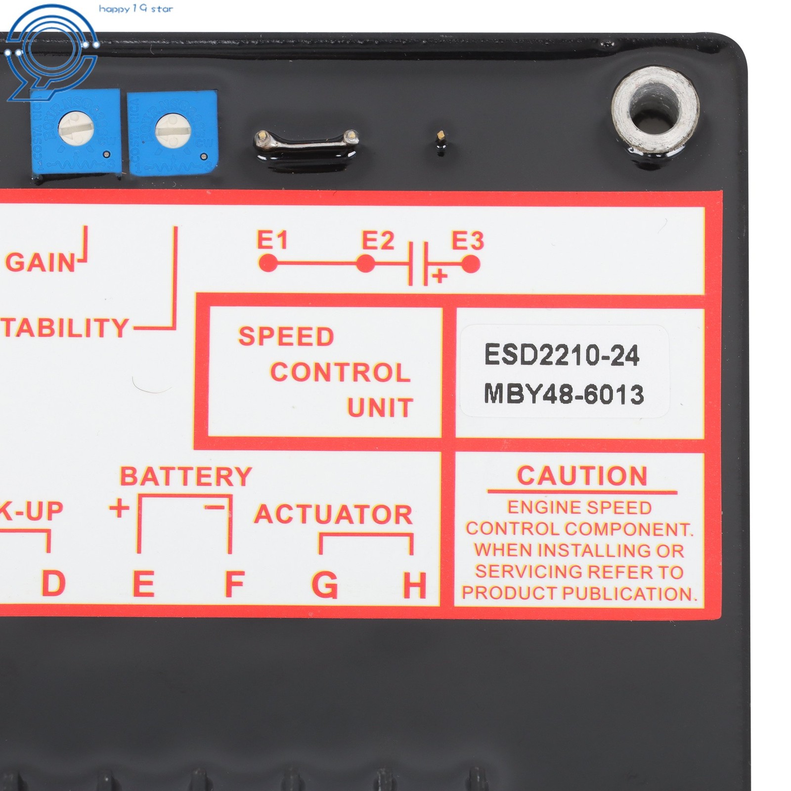 24V ESD2210-24 Generator ESD2210 Speed Controller Engine Speed Control Unit