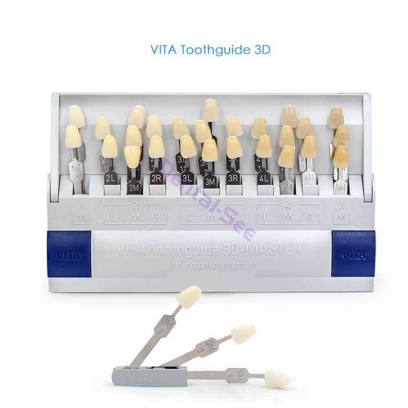 VITA Dental Resin Toothguide 3D Master with Bleached Shade Guide 29 Colors USA