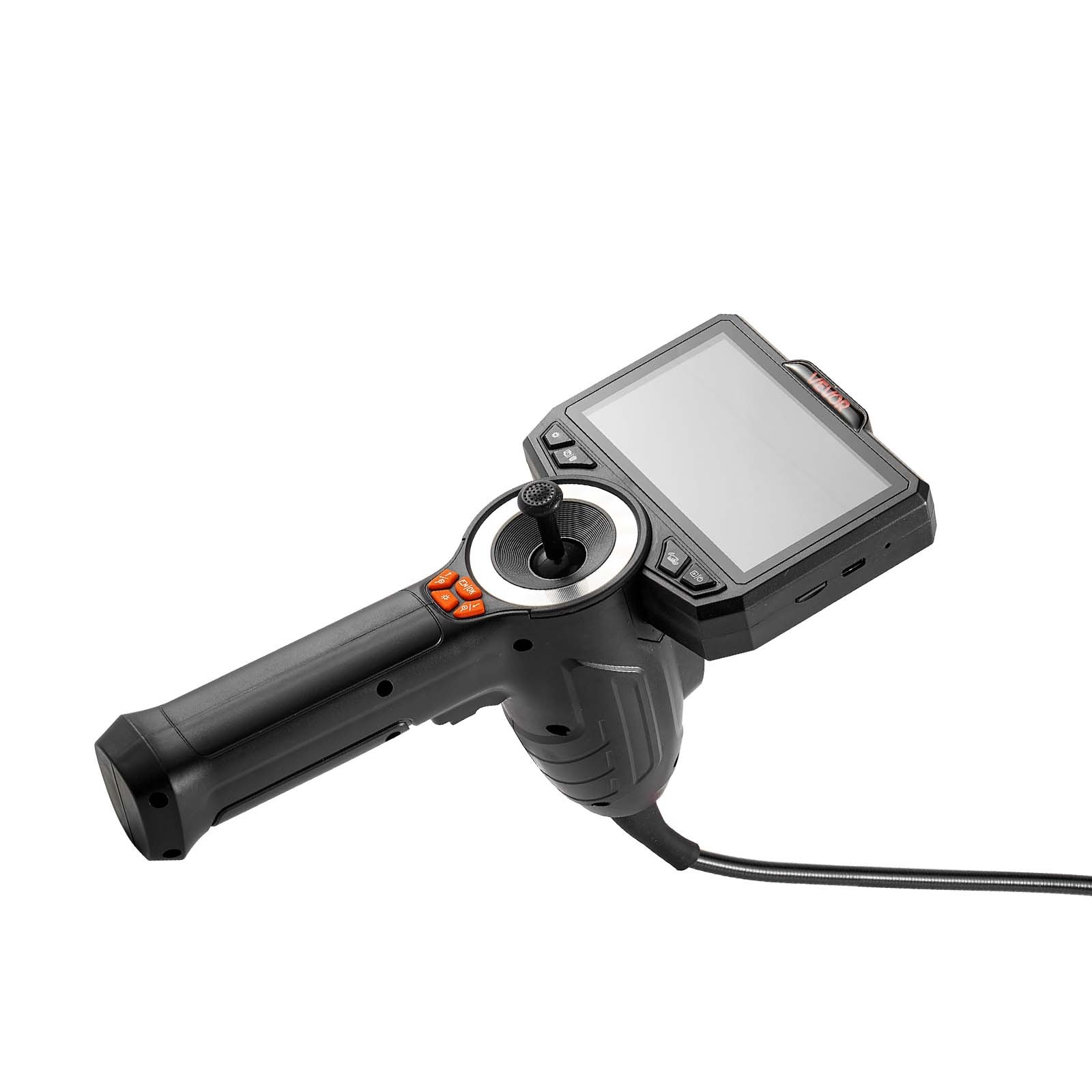 VEVOR Articulating Borescope Camera 4-Way 360° Articulated Endoscope 4.5″ Screen