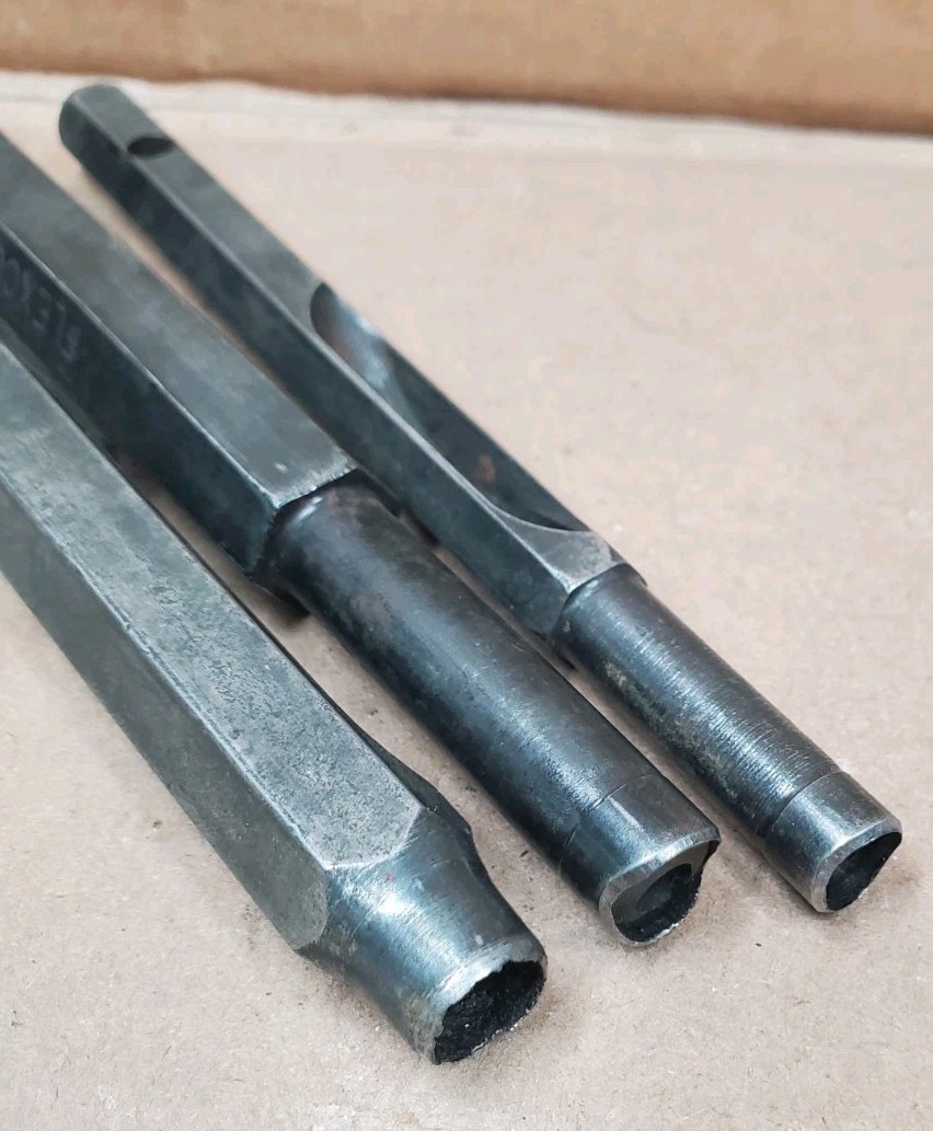3 Vintage FLEXCO 1, 2 Belt Punches