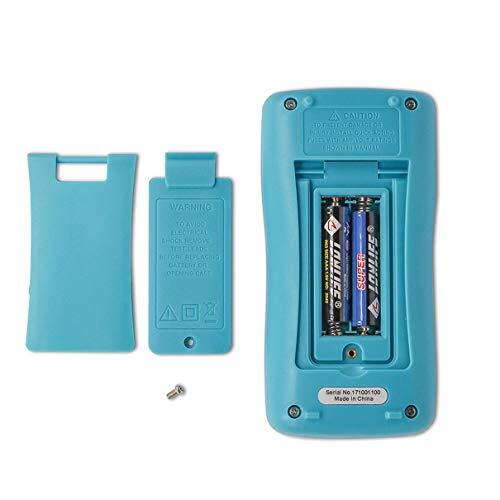 Auto-Ranging Digital Multimeter with 4000 Counts and Backlit LCD Display, Mea…