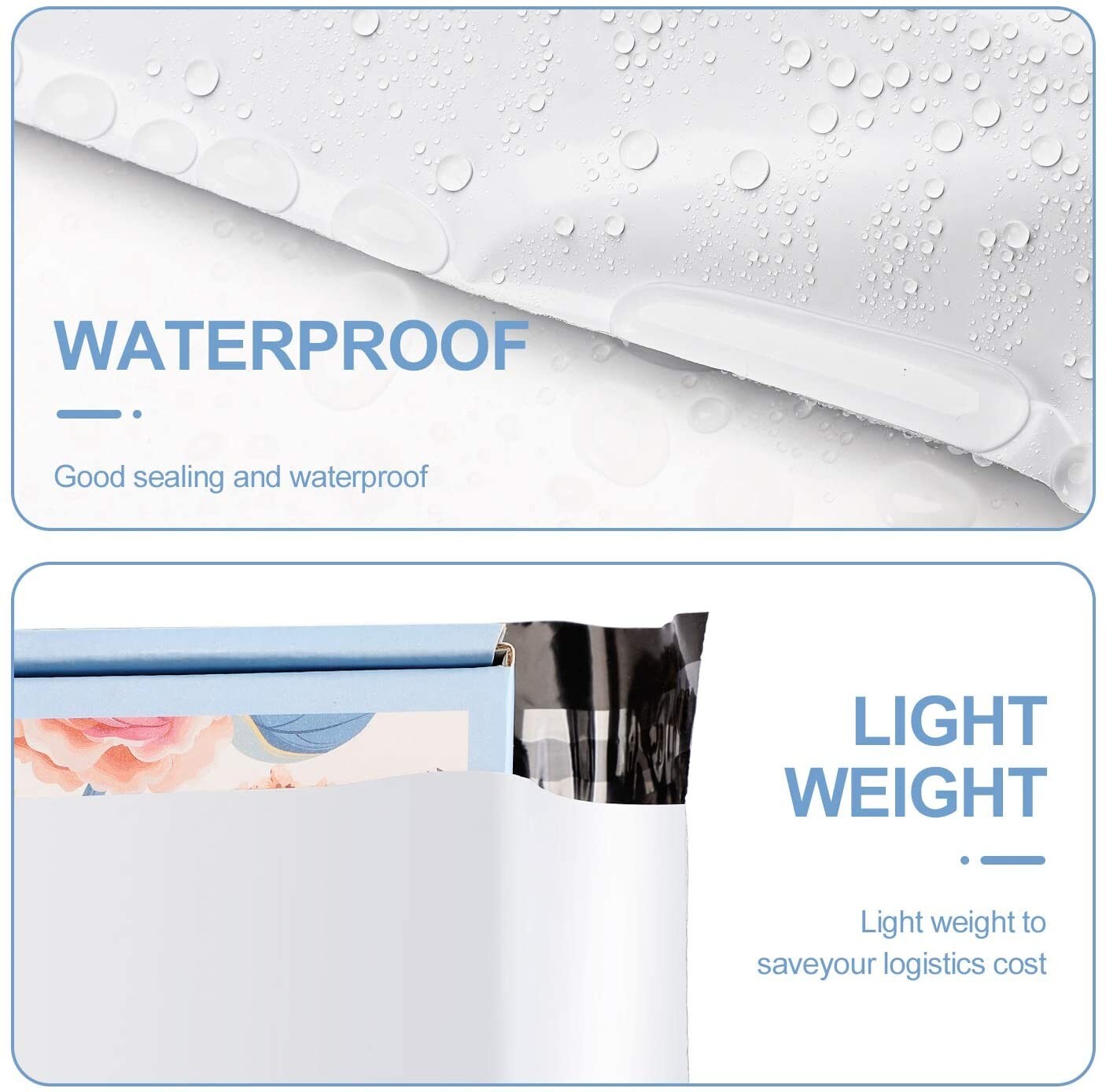Poly Mailers Shipping Envelopes Self Sealing Plastic Mailing Bags Choose Size