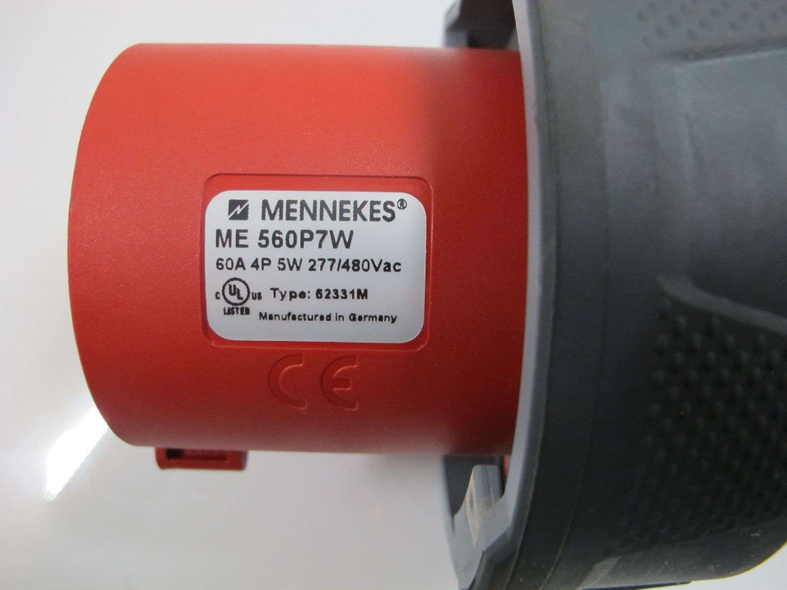 ME560P7W Mennekes Electrical Products Plugs & Receptacles, 309 Series Plug, 60A,