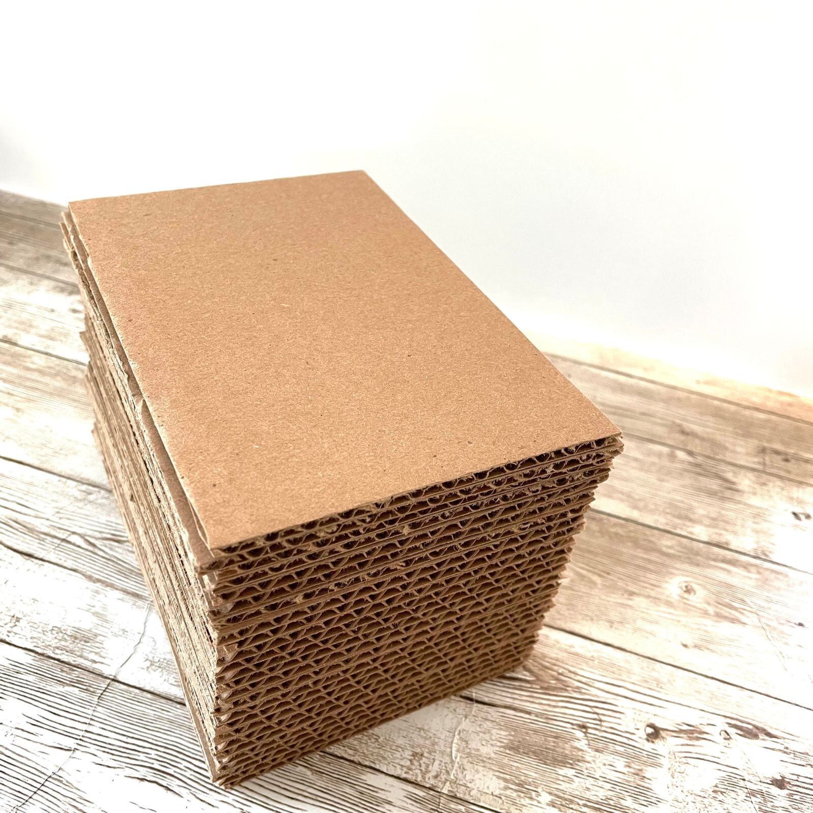 25 pack – 3×3 3×4 3×5 3×6 4×4 4×5 4×6 5×7 Corrugated Cardboard Sheets 32ECT
