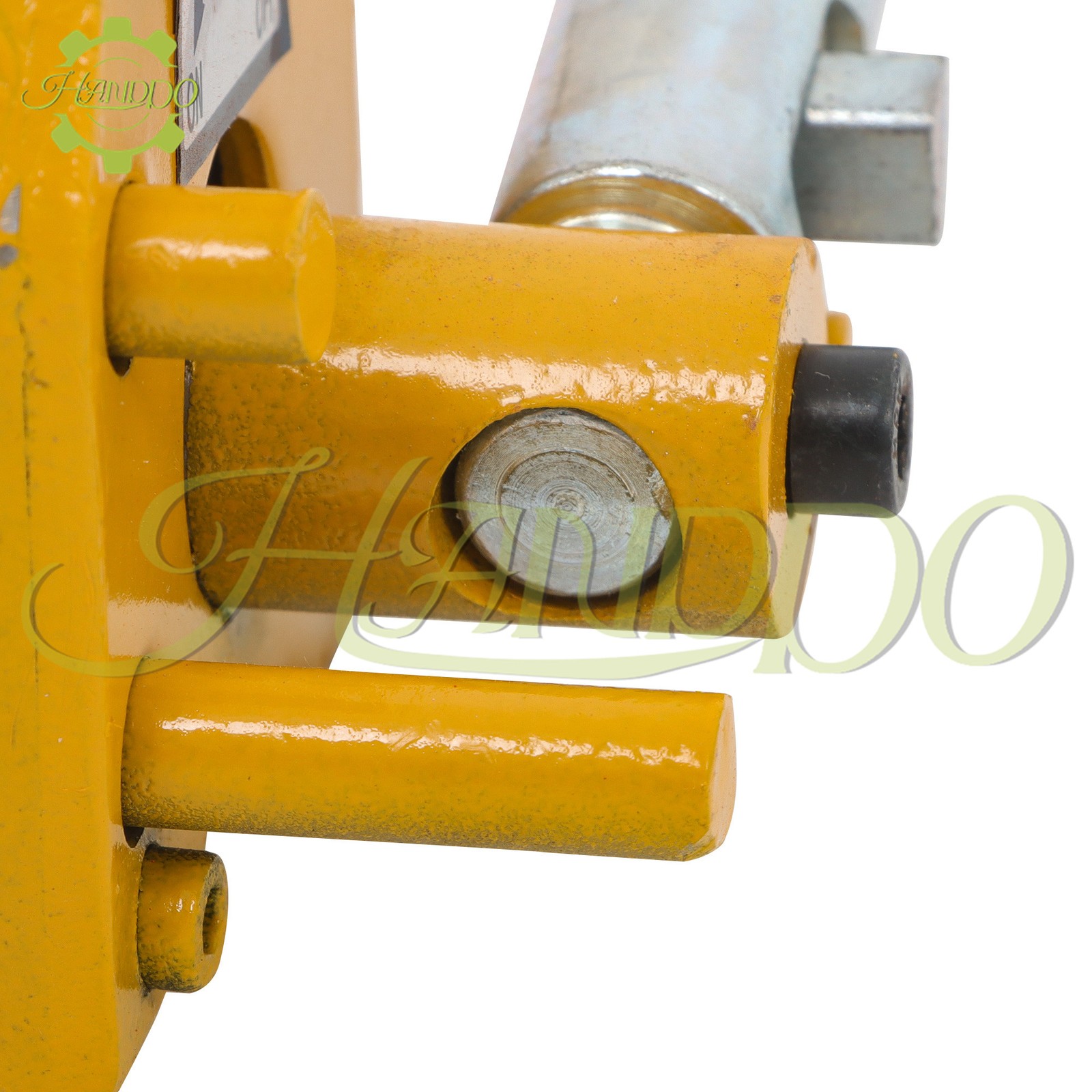 Permanent Magnetic Lifter Lifting Magnet 440 lbs/200 kg 2.5 Safety Factor Yellow