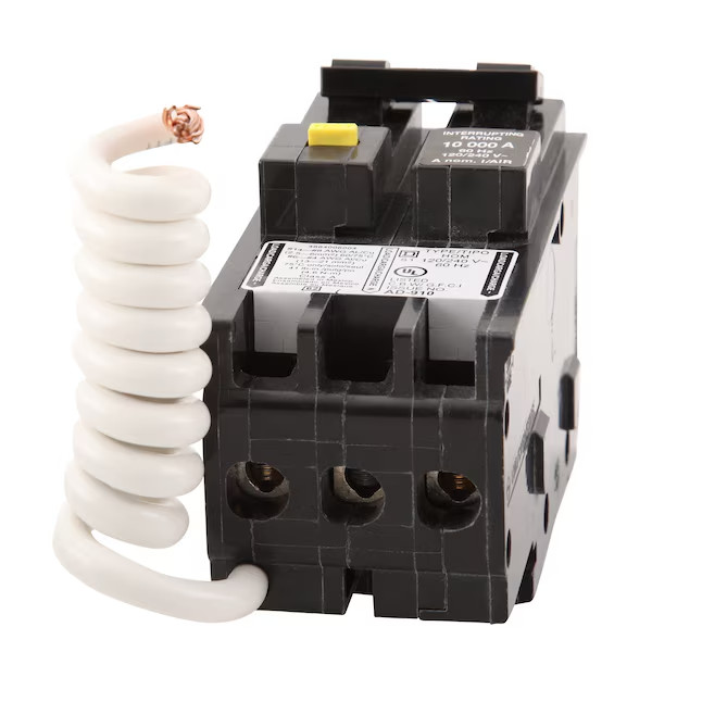 Square D Homeline 50A Two Pole Circuit Breaker & GFI HOM250GFIC – New
