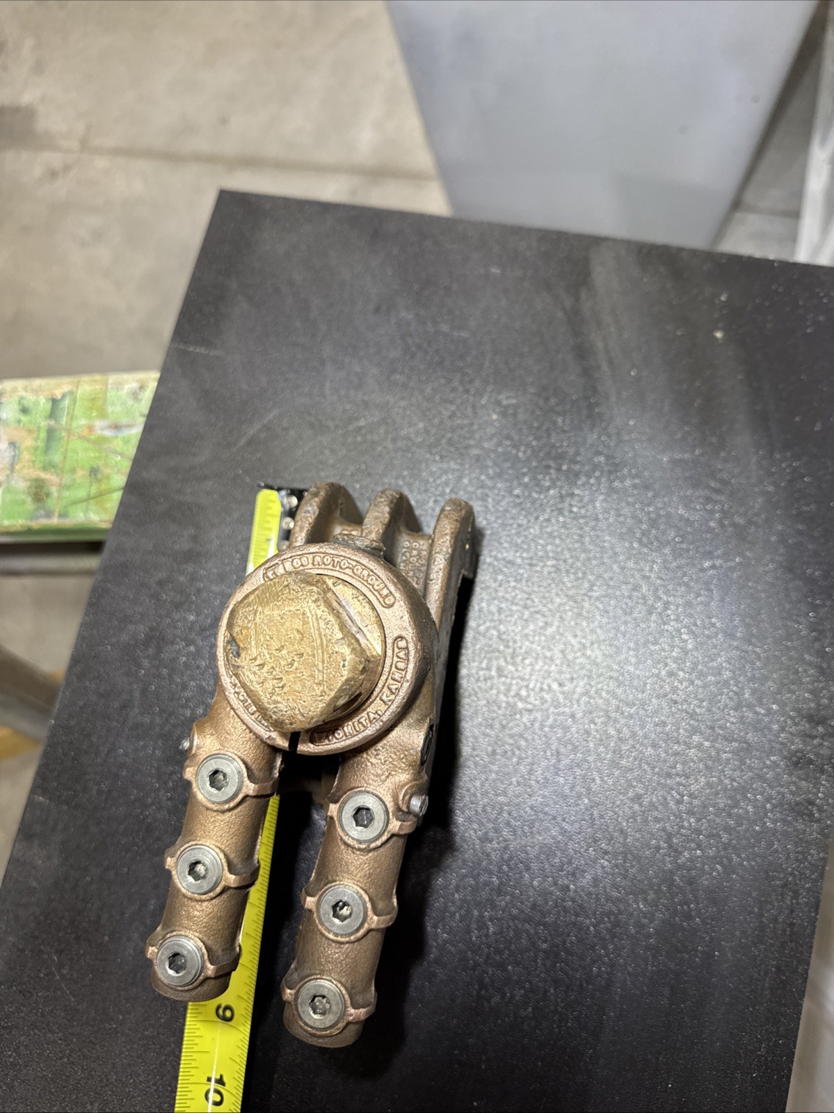 Roto Ground Clamp, Tweco Male Plug, C-Clamp Esab Welding Tweco