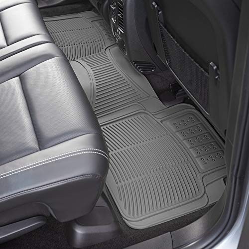 Retailer Basics Universal Pvc Faux Rubber Car Floor Mats All Weather Protection
