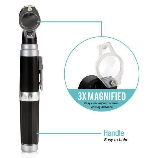 SereneLife Fiber Optic Otoscope / Auriscope – Internal Ear Inspection Instrument