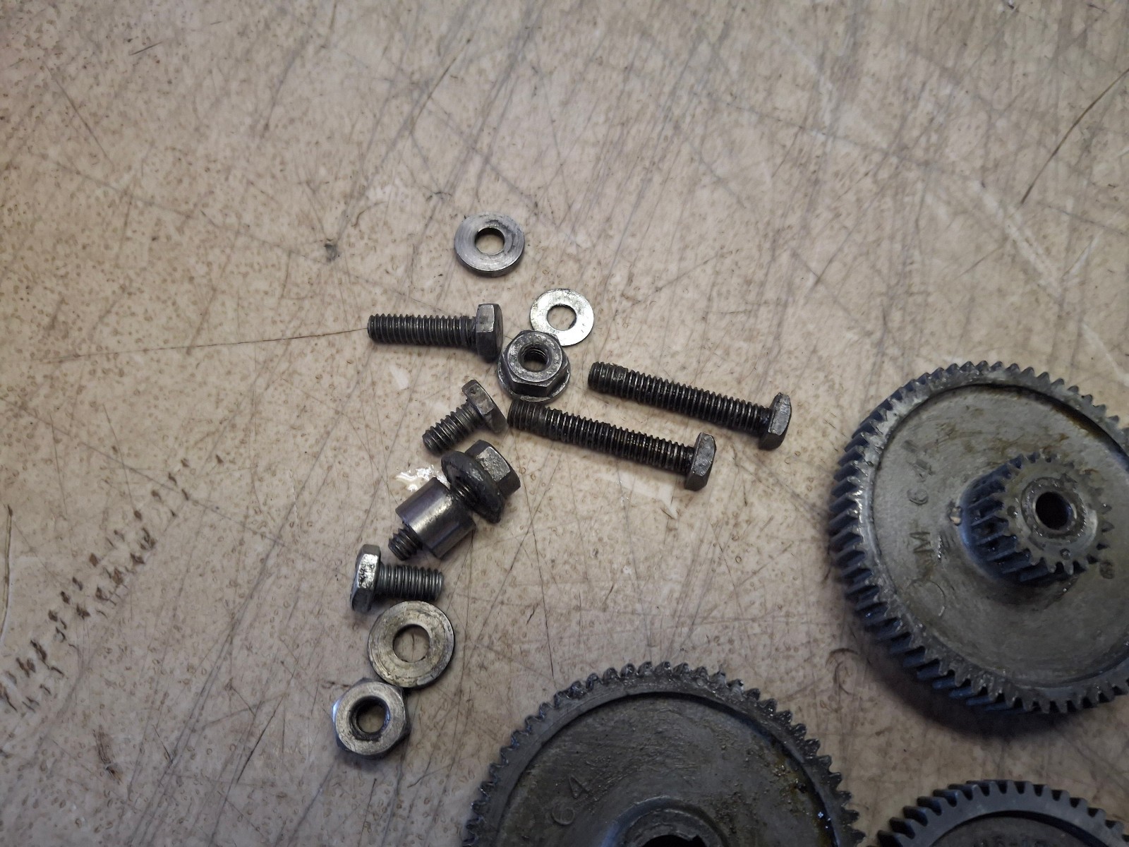 Vintage 6″ Lathe Atlas 618 Craftsman 109 Change Gear Lot Set 1/2″ Bore