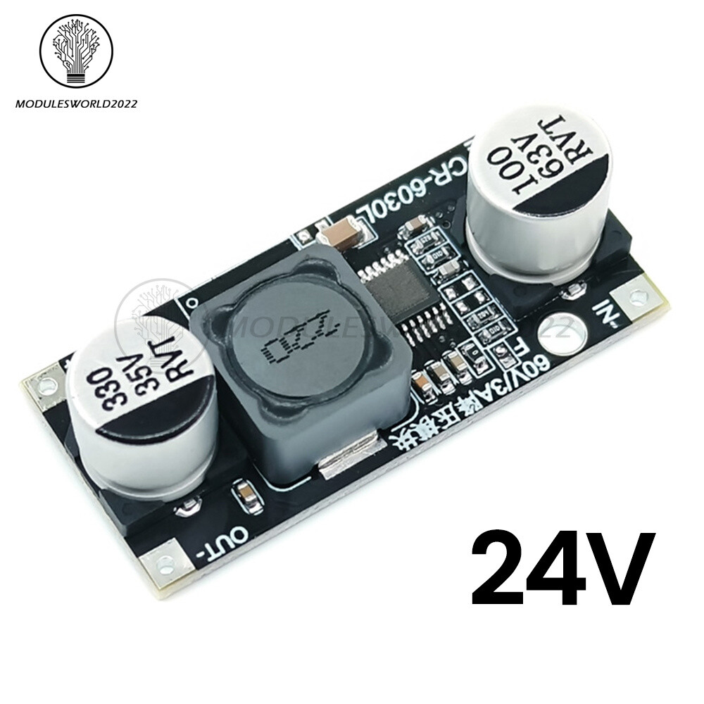 DC4.2-60V to DC 2-34V Step Down (Buck) Voltage Regulator Power Adapter Converter