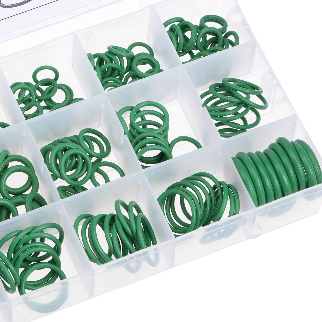 270 Pieces Fluorine Rubber O-Ring Assortment Kit 18 Sizes FKM Sealing Gasket Set