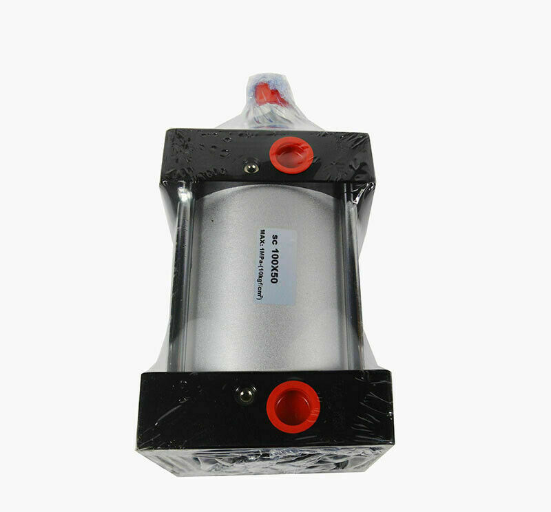 SC 100×50 Pneumatic Standard Cylinder 4” Bore 2” Stroke Single Rod Double Act