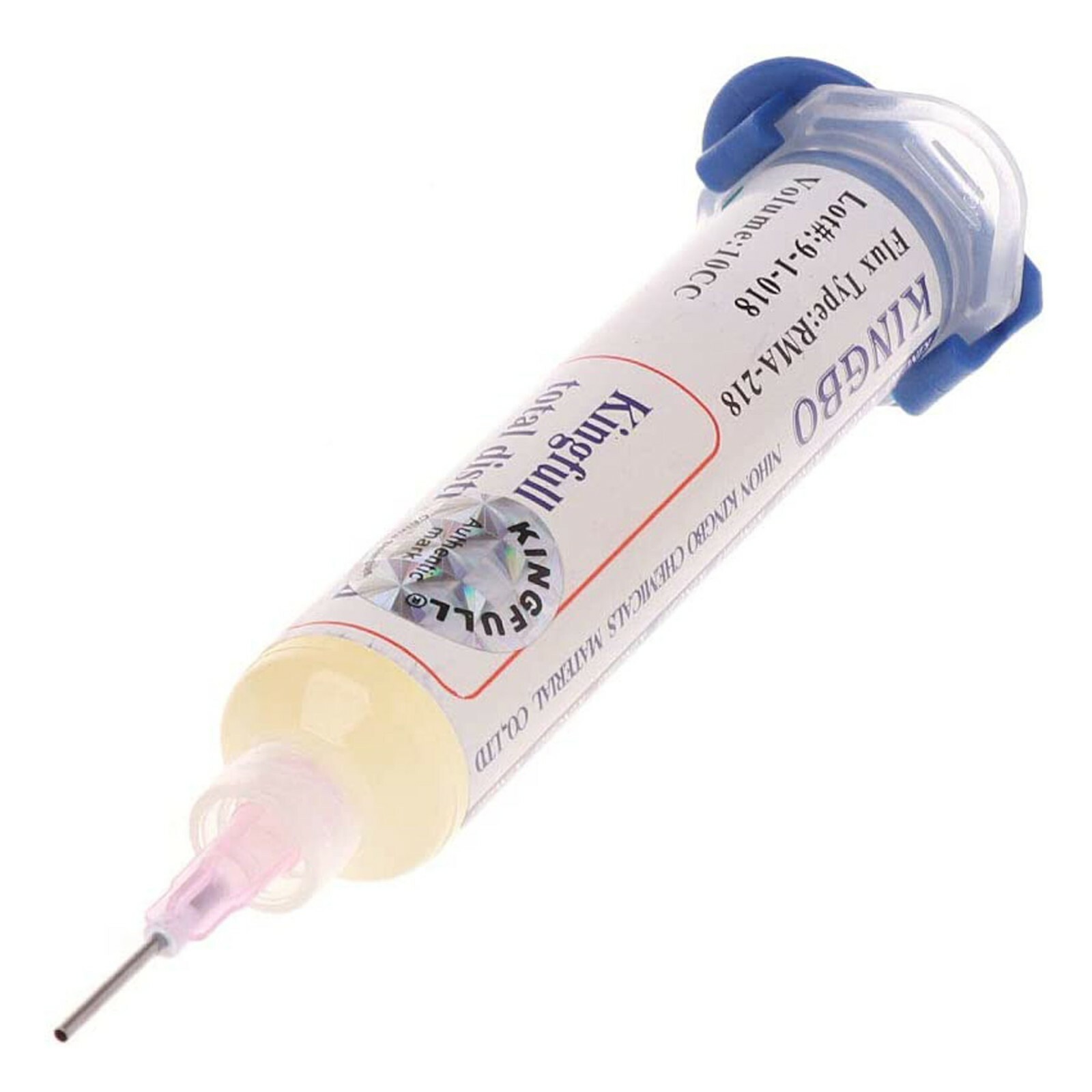 KINGBO RMA-218 Solder Flux Paste 10cc Syringe Tube Rework BGA Reball SMT SMD PCB