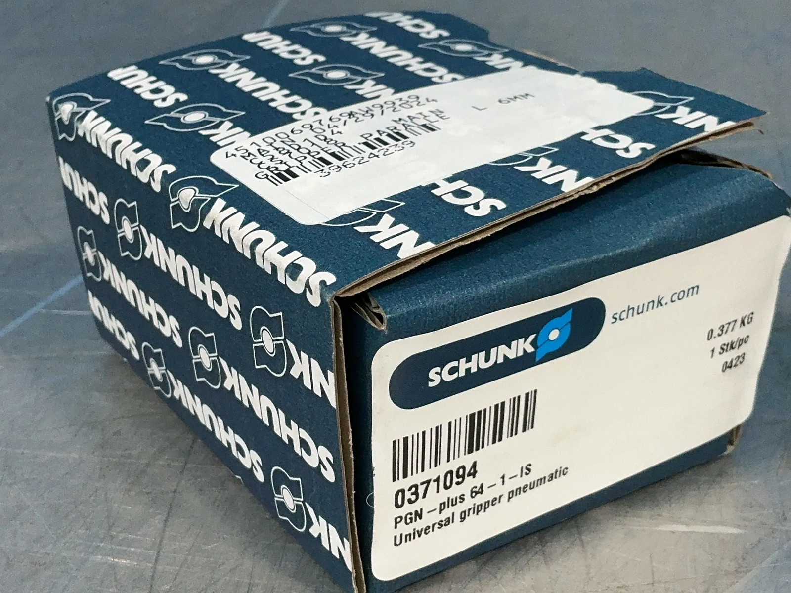 SCHUNK UNIVERSAL PNUEMATIC GRIPPER 0371094