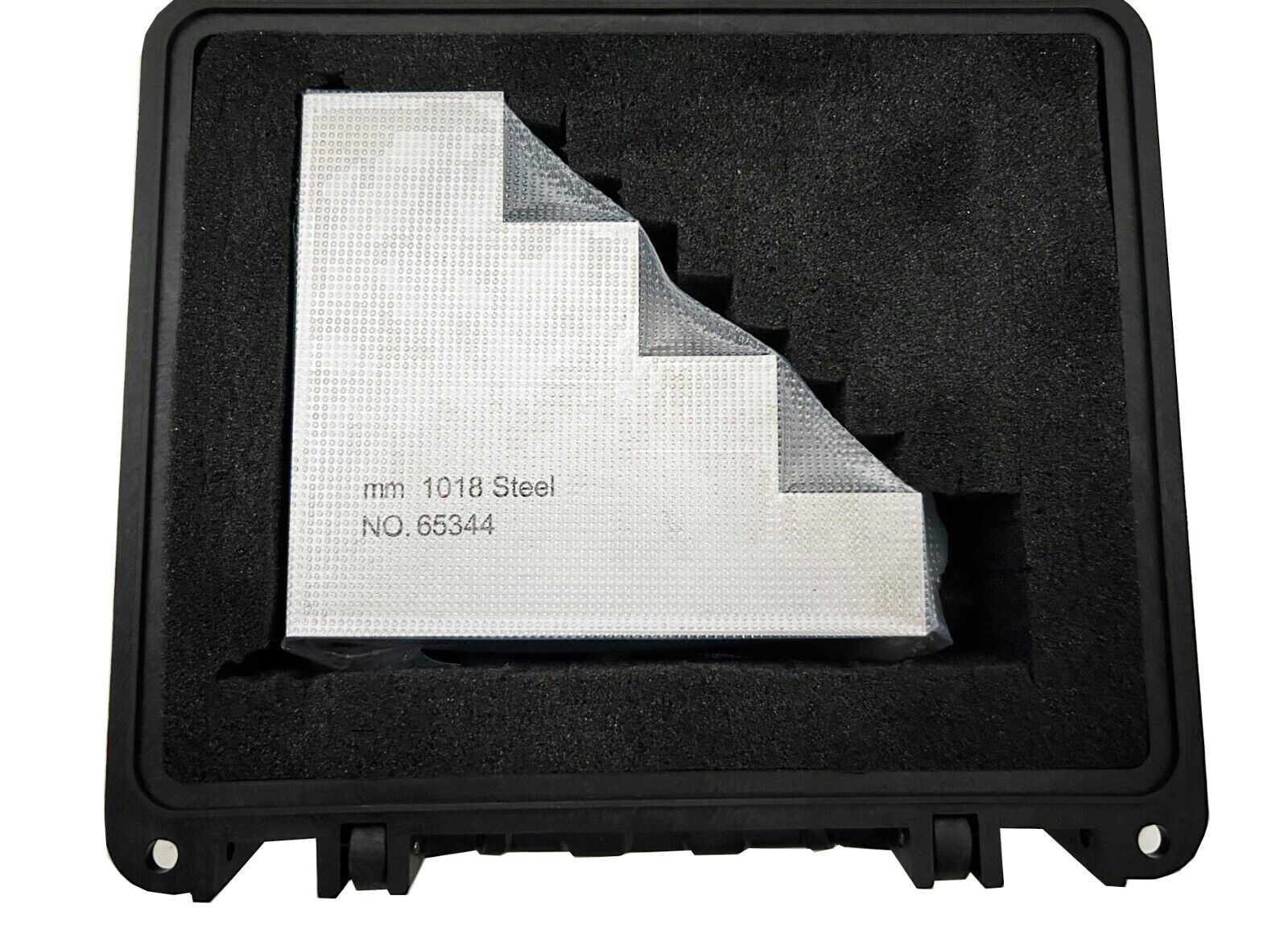 Tipsy Step 1018 Steel Calibration Test Block NDT for Ultrasonic Thickness Gauge
