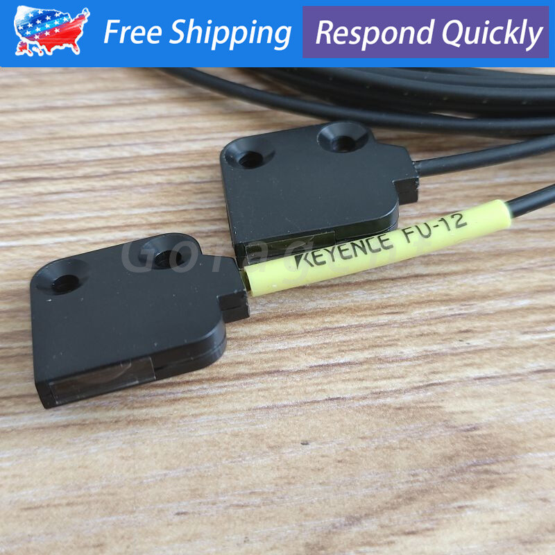 For Keyence FU-12 FU12 Photoelectric Sensor Transmissive Fiber Optic Switch