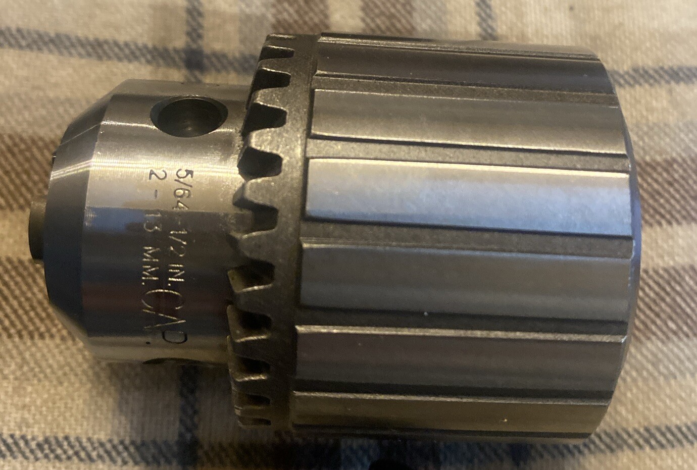 Jacob’s 33BA 1/2-20Drill Chuck W/ Key & Set Screw (5/64-1/2 IN. / 2-13 MM.)