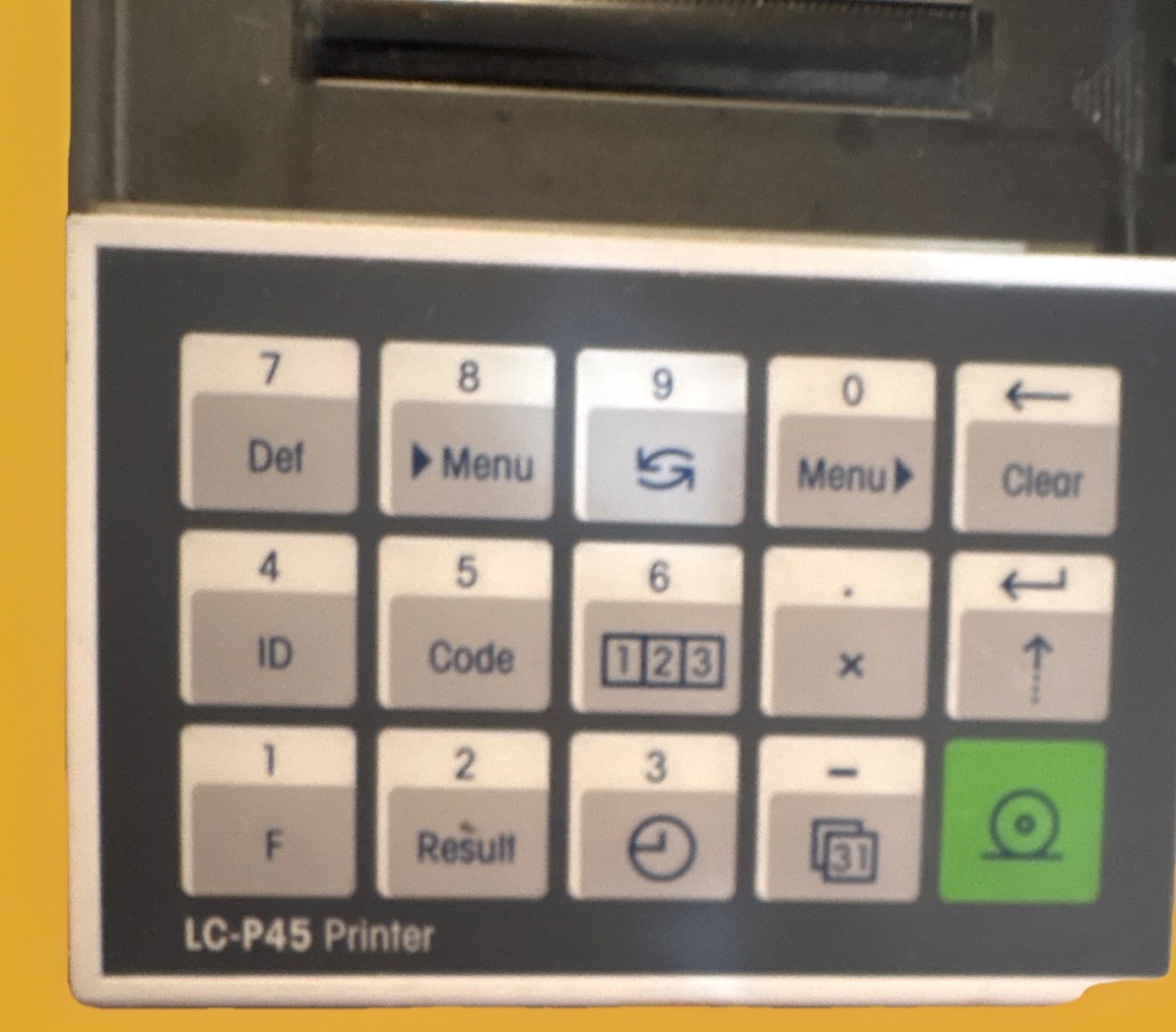 Mettler Toledo LC-P45 (LC P45) Lab Scale/Balance Printer for Physical Laboratory