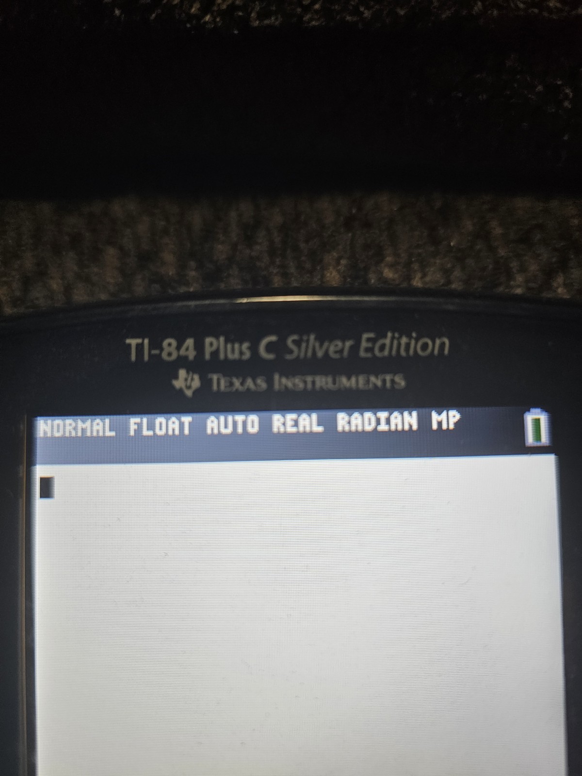 Texas Instruments TI-84 Plus C Silver Edition Graphing Calculator With Cord