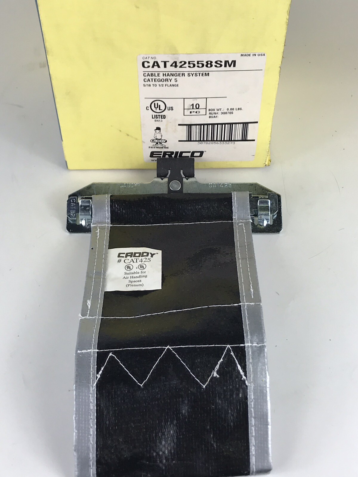 10 Erico Caddy Cat42558Sm 5/16-1/2 Cable Hanger System Category 5