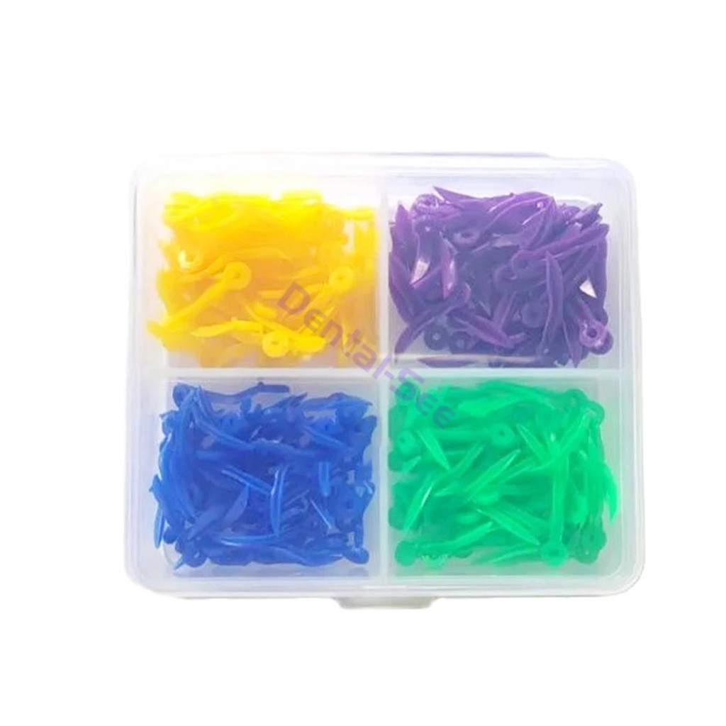 Dental Disposable Plastic Wave Shape Wedges Teeth Wedge Tooth Gap