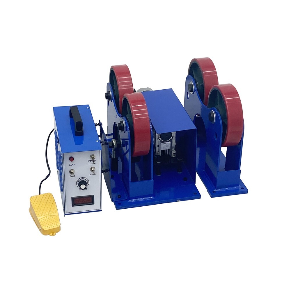 110V Tank Turning Welding Rolls Linkage Roller,2200LB Rotary Welding Positioner