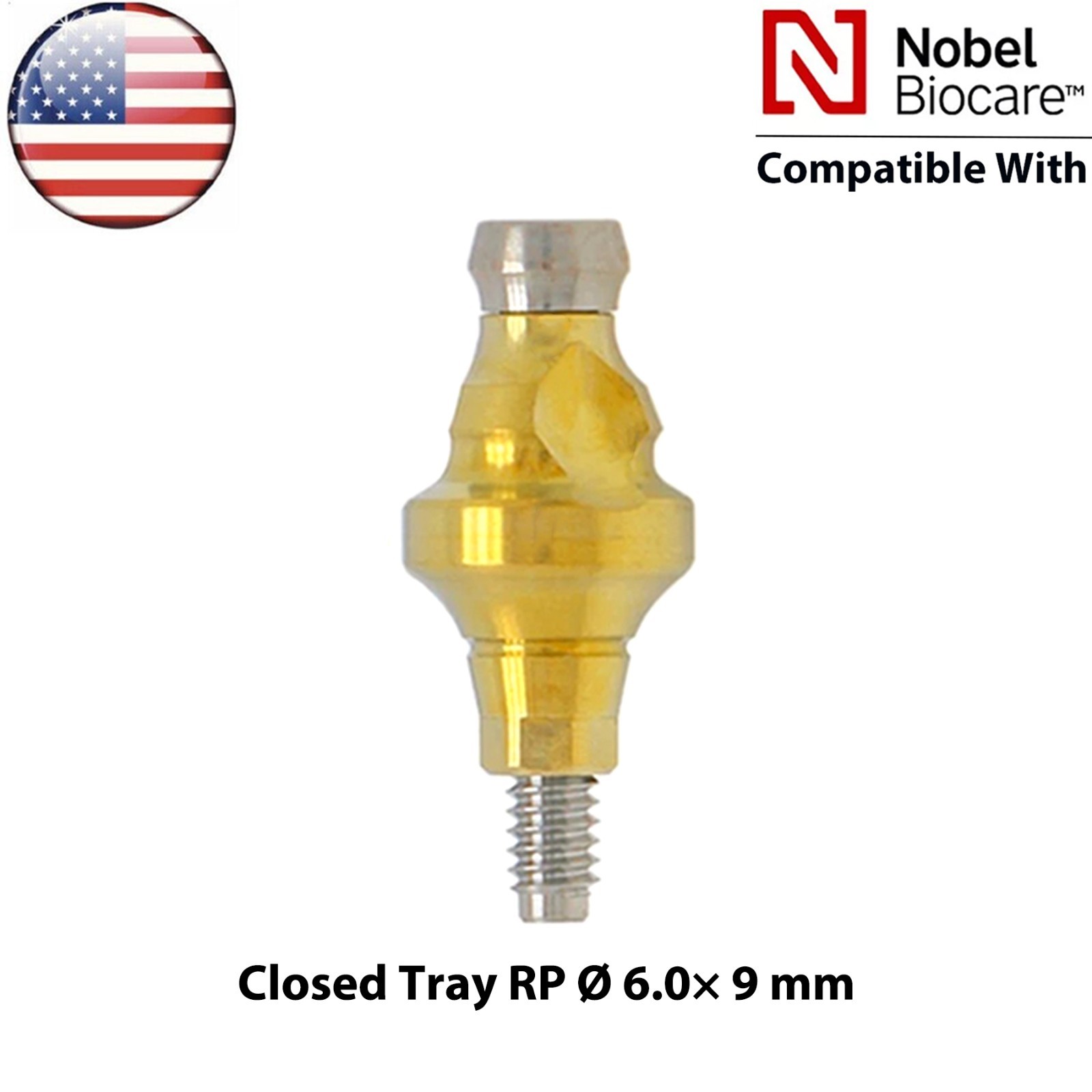 Dental fits Nobel Active NP/RP Impression Transfer Coping Open Close Tray Analog