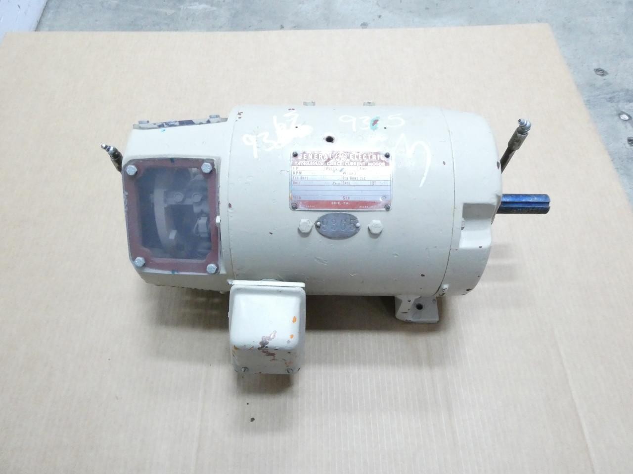 General Electric Ge 5CD218E95B Kinamatic Dc Motor 3hp 1150rpm 240v-dc
