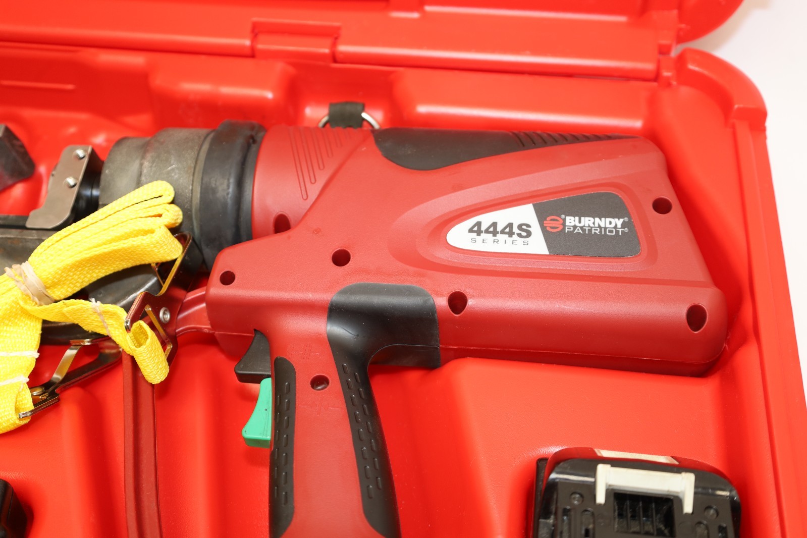 Burndy Patriot 444S Series Battery Actuated Hydraulic Crimping Tool w/ Batteries