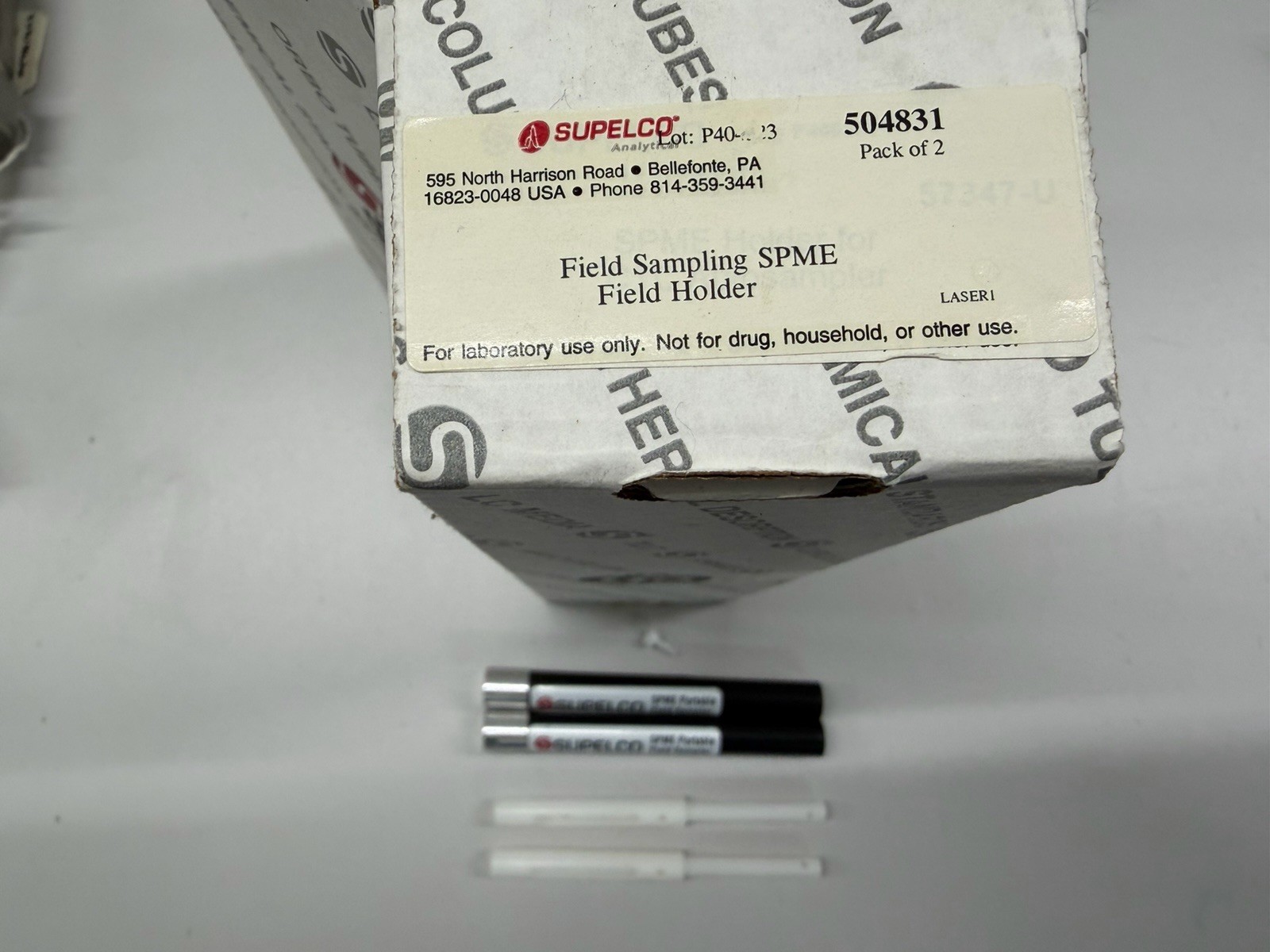 Supelco SPME Field Sampler Spare Parts, Catalog # 504831. No Fiber.