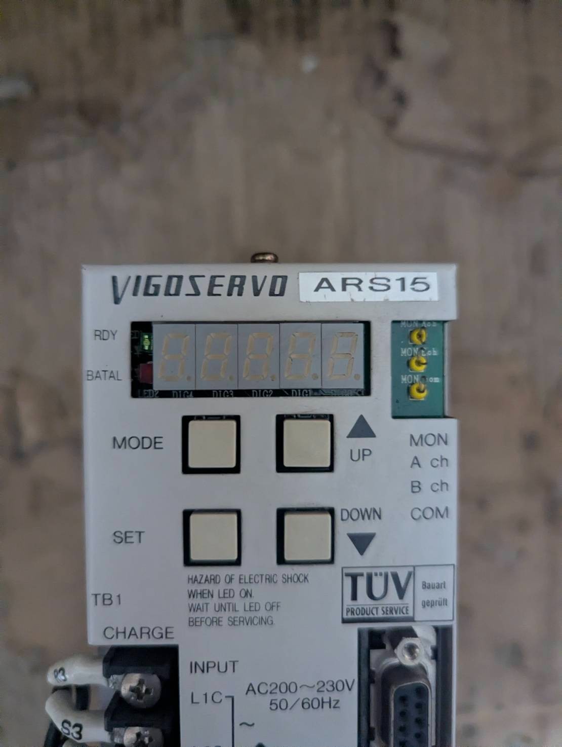 TEIJIN SEIKI ARS15-06 Vigoservo Servo Drive US Free TAX From Actual Machine