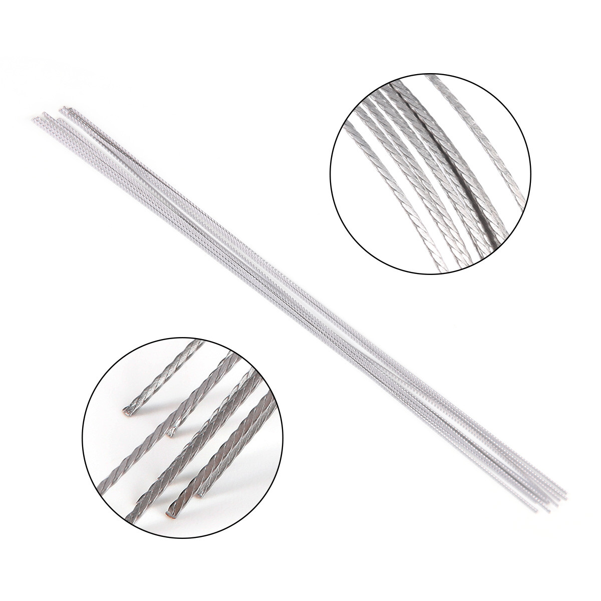 AZDENT Dental Orthodontic Lingual Retainer Wire Flat Straight Twist Wires